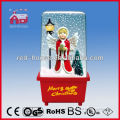 2014 New Fasion Style Musical Case Christmas Angel Snow Globe